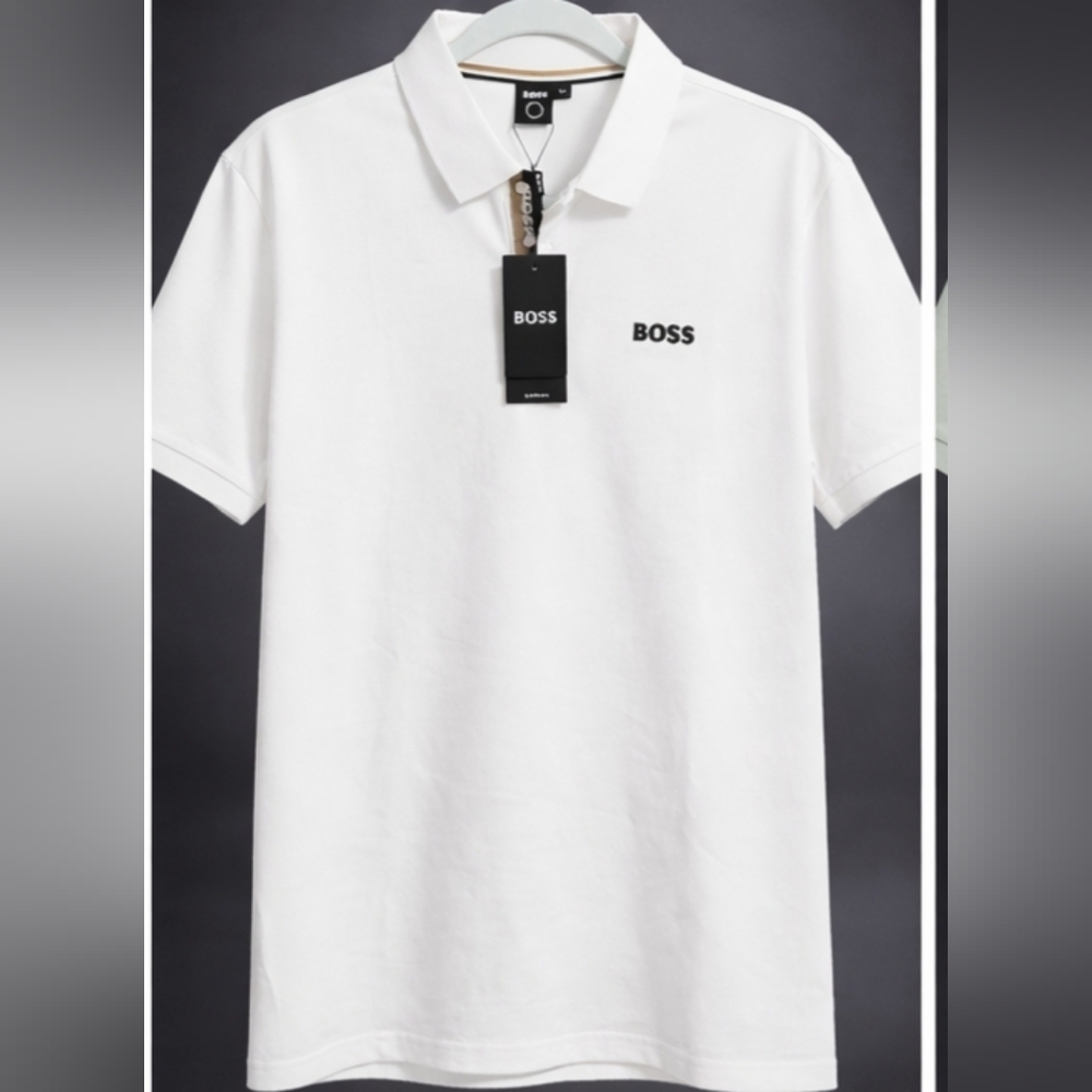 SOLD‼️‼️‼️ Boss Classic White Polo Shirt for Men